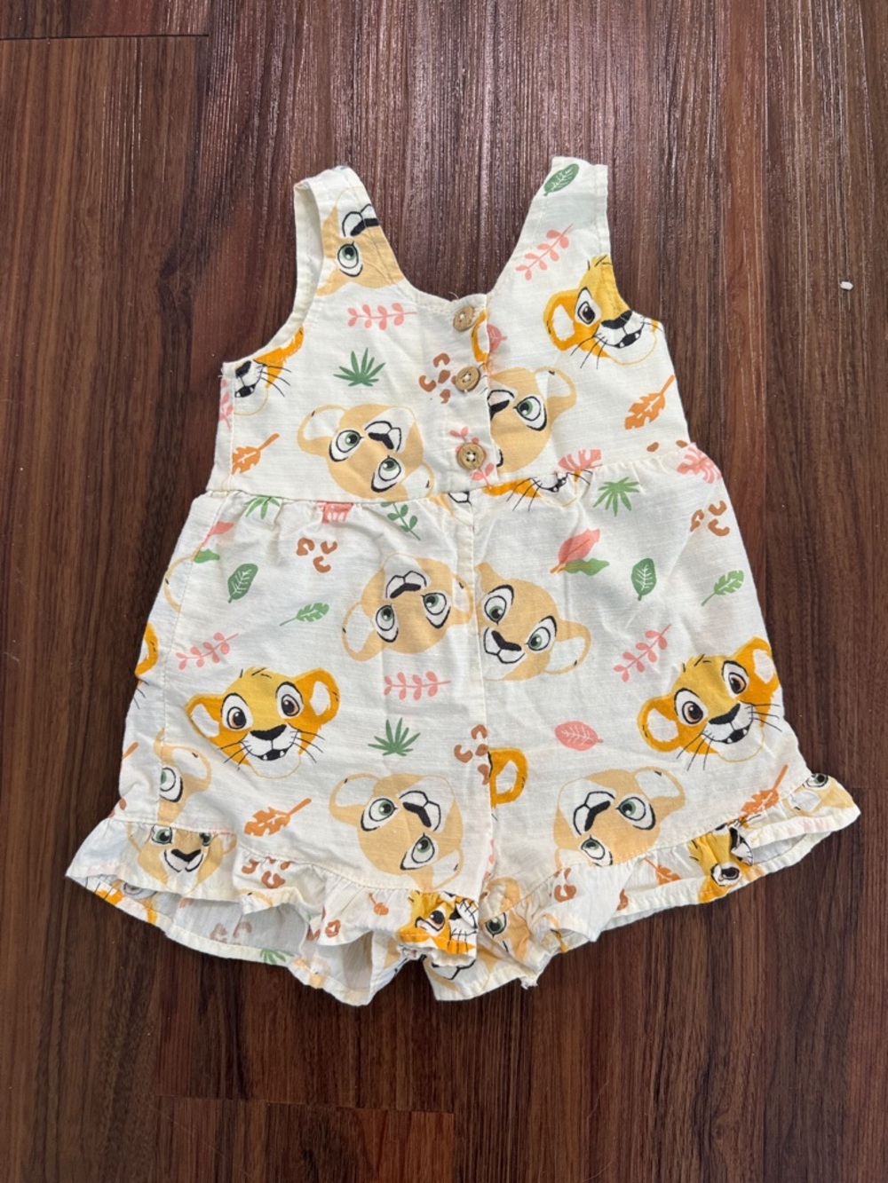 4/$45 Disney Baby 6-9 mo Lion King Short Sleeve Cotton Body Suit Theme park core